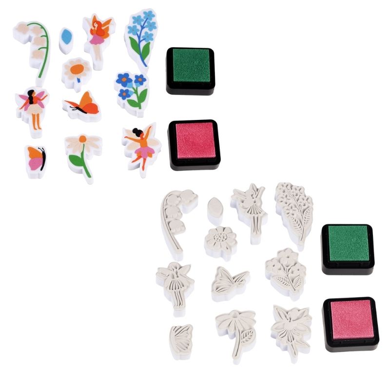 Rex London - Fairies In The Garden Set Of Mini Stamps